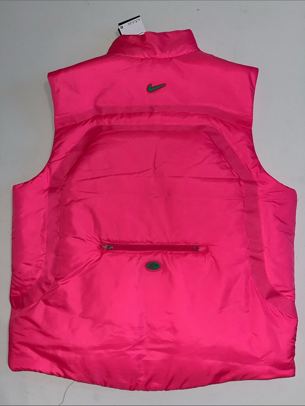 Nike Project F.R.O.G. Vest Men's L Fused Filled Hyper Pink full zip $175